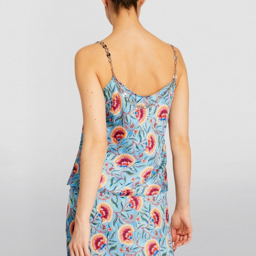 NWT Rabanne Blue Cami - Picture 2 of 6